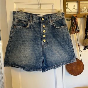 Reformation high waisted shorts